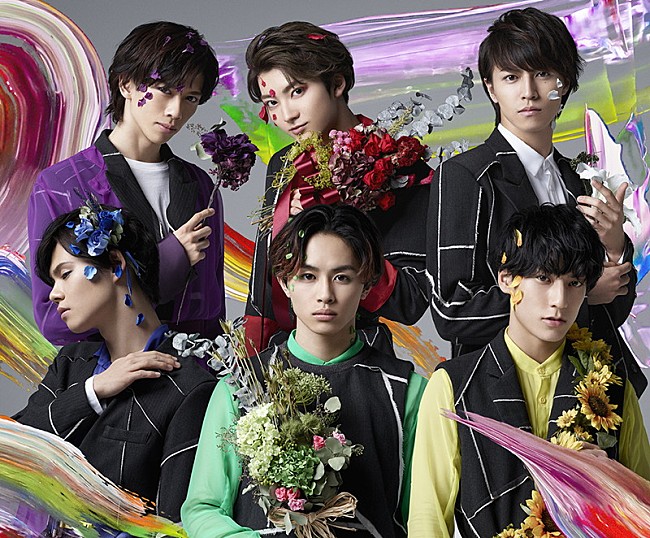 「超特急「今よりも華のあるグループへと成長できるように」新体制の最新ビジュアルテーマは「花」」1枚目/2