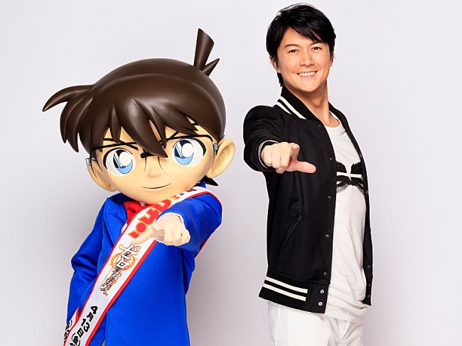 「福山雅治の新曲「零 -ZERO-」、4/13公開の劇場版『名探偵コナン ゼロの執行人』主題歌に！コナンくんが『福のラジオ』ゲストに登場」1枚目/4