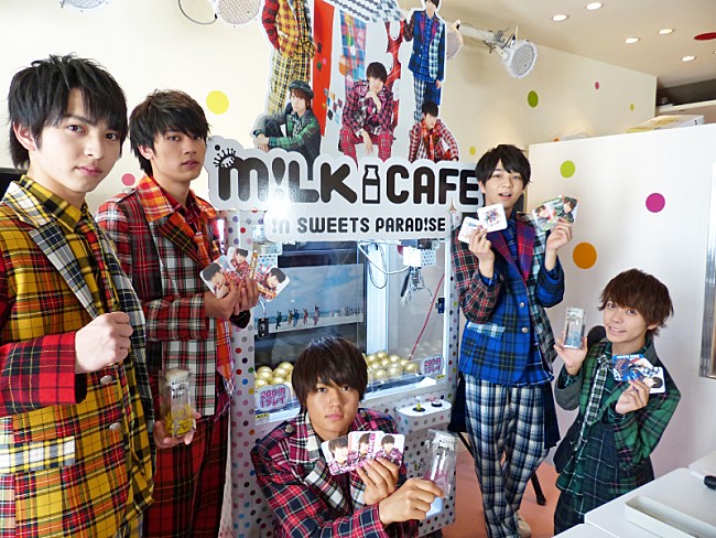 「【M!LK×SWEETS PARADISE】期間限定ｘコラボカフェオープン！スペシャルイベントにM!LKが登場」1枚目/8