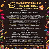 「【SUMMER SONIC 2018】＆【SONICMANIA】新たに出演アーティスト発表」1枚目/3