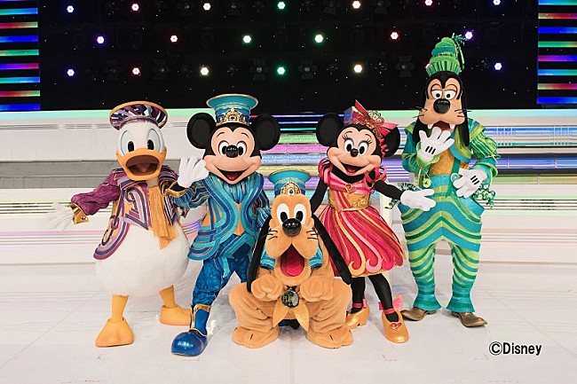 「ディズニーの仲間たちがMステに登場 名曲の数々をスペシャルメドレーで披露」1枚目/1
