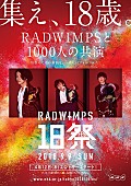 「RADWIMPS野田「今あなたと一緒に曲を作りたい。」 【RADWIMPS18祭（フェス）】参加者募集スタート」1枚目/2