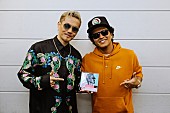 「EXILE ATSUSHI、ブルーノ・マーズと再会　」1枚目/2