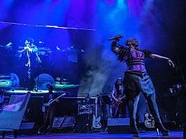 プリンス追悼コンサートに本人がスクリーン出演！ マイケル