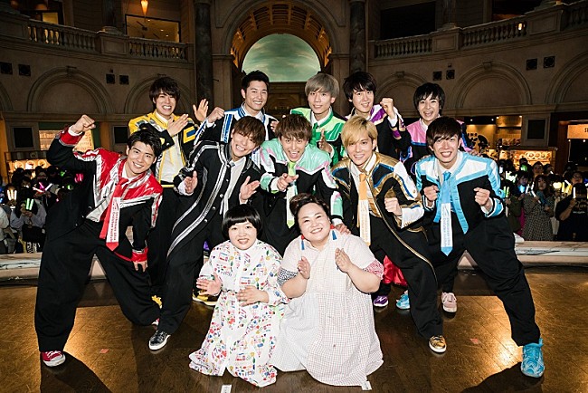 「BOYS AND MEN、『進化理論』リリイベにおかずクラブが登場」1枚目/2