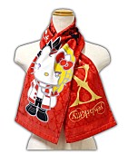 「YOSHIKIの名言を刻んだ『yoshikitty 名言スポーツタオル』登場！「サンリオキャラクター大賞」エントリー中」1枚目/3