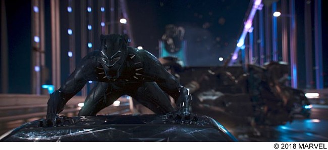 「『ブラックパンサー』ケンドリックの音楽が彩る7分越えのカーチェイス映像が公開」1枚目/4