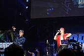 「AK-69＆TAKUYA∞（UVERworld）/ わーすた、eスポーツイベントに登場」1枚目/8