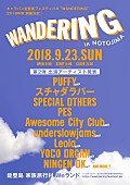 「PUFFY/Awesome City Clubら6組追加 キャラバン型音楽フェス【WANDERING】第2弾出演者発表」1枚目/11
