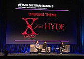 「X JAPAN、20年ぶりのCDシングル（feat. HYDE）今秋リリース　TVアニメ『進撃の巨人』最新シリーズのOP曲」1枚目/12