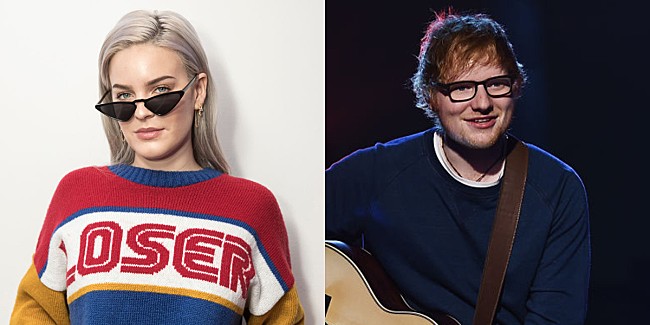 「エド・シーラン＆アン・マリー、「2002」のアコースティックver.を披露」1枚目/1