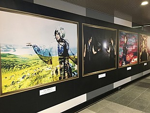 「和楽器バンド、最新アルバム『オトノエ』巨大ギャラリーが出現」