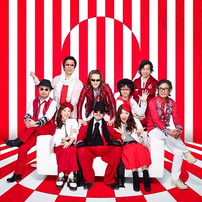 「米米CLUB、約5年ぶりライブ映像作品のジャケ写＆購入者特典内容を公開」1枚目/2