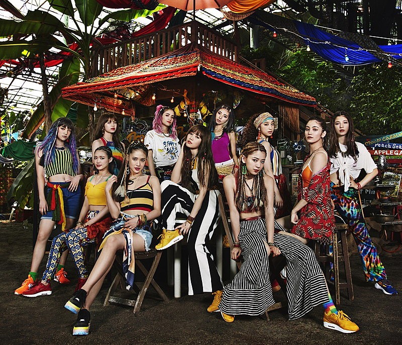 E-girls、レゲエ世界チャンピオンのプロデュース新曲2曲のMV公開 