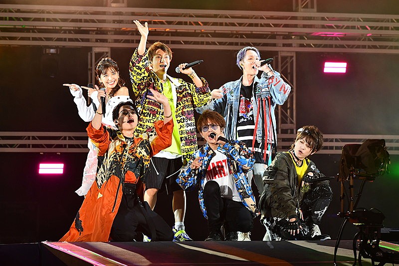 ＡＡＡ「【a-nation】大阪公演レポート、AAA、V.I(from BIGBANG)、E-girls、三浦大知らが5万人を熱狂」1枚目/13