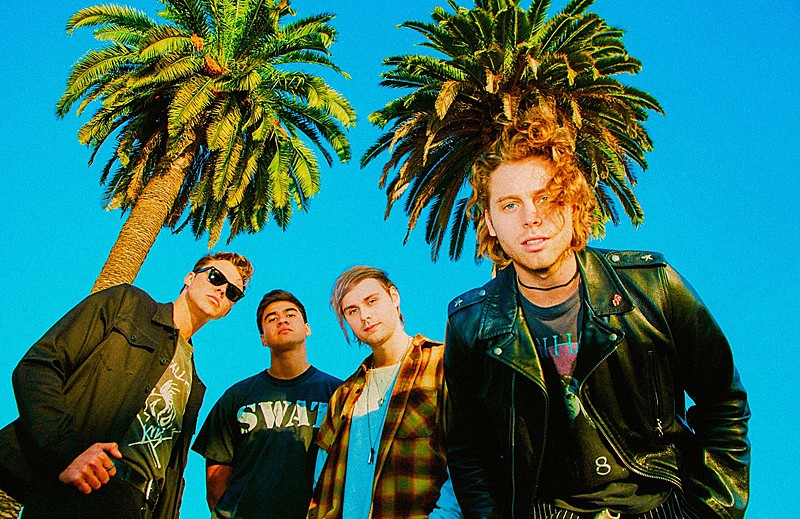 5SOSが日本限定公式LINEアカウント開設、プレゼント大放出キャンペーン実施