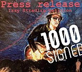 「ガンズの元メインソングライターでギタリストのイジー・ストラドリンに対し、ファンが署名活動を実施」1枚目/2