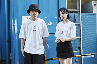 「くるり主催【京都音楽博覧会】Rure/たなか みさきとのトリプルコラボレーションTシャツ発売決定」