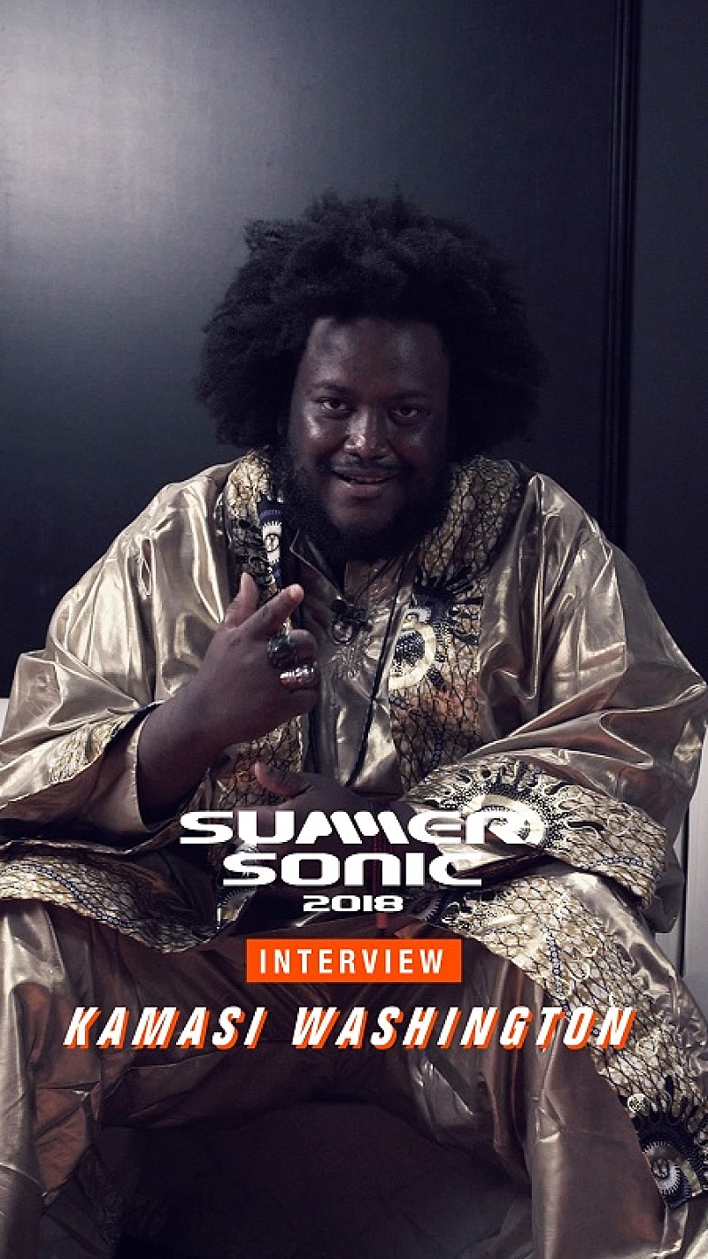 「サンダーキャット/SEN MORIMOTO/カマシら【SUMMER SONIC 2018】出演者インタビューがluteのIGTVにて公開」1枚目/2