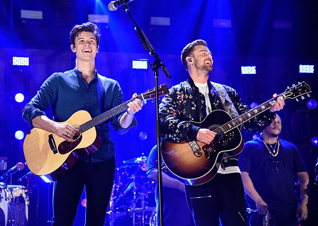 「ジャスティン・ティンバーレイク＆ショーン・メンデスが共演」1枚目/1