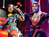 「カーディ・B、新曲リークはニッキー・ミナージュのファンの所業と示唆「あいつら私のことが大嫌いとか言ってるけど、本当は大好きなんだ」」1枚目/1