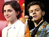 「ハリー・スタイルズ、ティモシー・シャラメとのインタビューで次回作について語る」1枚目/1