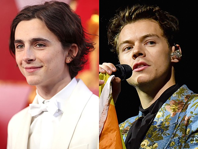 「ハリー・スタイルズ、ティモシー・シャラメとのインタビューで次回作について語る」1枚目/1