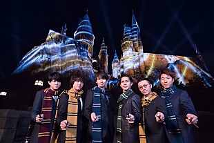 「関ジャニ∞がUSJにサプライズ登場「冬の魔法界にどっぷりつかりたい」」