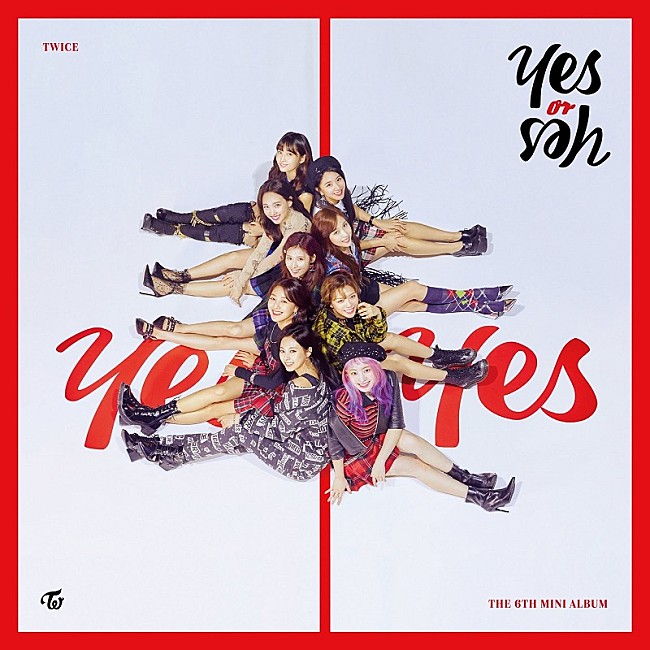 「【先ヨミ・デジタル】TWICE『YES or YES』が2,635DLで首位走行中　僅差でテミンが後を追う」1枚目/1