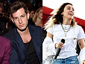 「マイリー・サイラス＆マーク・ロンソン、コラボ曲を11/29にリリース」1枚目/1