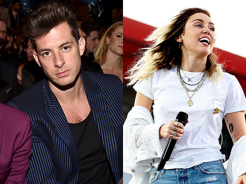 「マイリー・サイラス&マーク・ロンソン、コラボ曲を11/29にリリース」1枚目/1