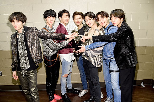 「BTS(防弾少年団)、2年連続でもっともツイートされたユーザーに」1枚目/1