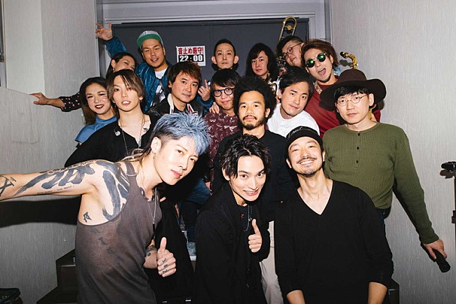 「SKY-HI、MIYAVI/金子ノブアキ/sleepyhead（ex.SuG武瑠）ら招いたツアーファイナル初日」1枚目/7