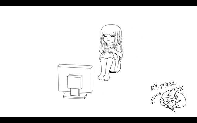 「やくしまるえつこ、押切蓮介とのコラボによるクリスマス動画公開」1枚目/3