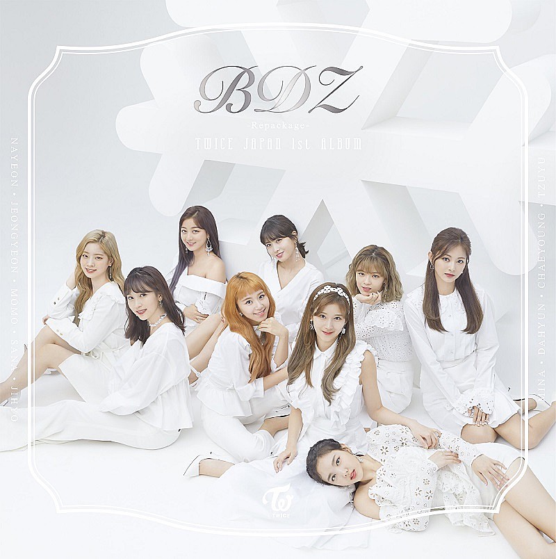 TWICE「【先ヨミ】TWICE『BDZ -Repackage-』が28,786枚を売り上げ現在首位　星野源『POP VIRUS』は早くも累計30万枚超え」1枚目/1