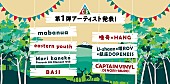 「【THE CAMP BOOK】6月開催、第1弾出演者にmabanua、eastern youthら」1枚目/8