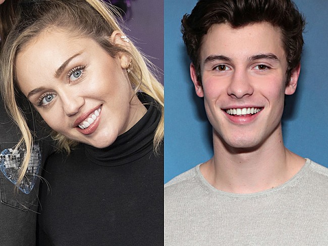 「マイリー・サイラス＆ショーン・メンデス、コラボ曲を制作中と報道」1枚目/1