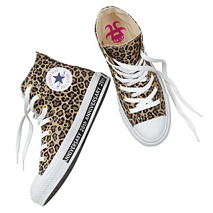 「浜崎あゆみ×コンバース、ayuモデルのレオパード柄ハイカット登場」