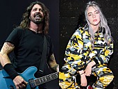 「デイヴ・グロール、ビリー・アイリッシュを絶賛「1991年のニルヴァーナと同じことが起きている」」1枚目/1