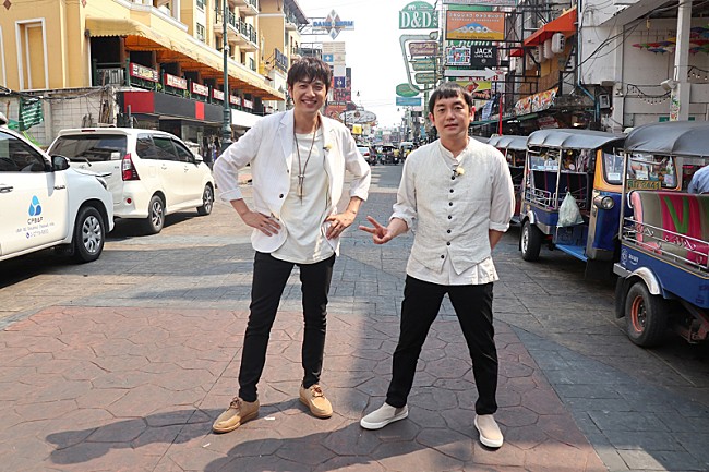 「ゆず、タイでオールロケの音楽ドキュメンタリー紀行番組“ゆず旅”が3月からスタート」1枚目/3