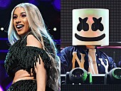 「マシュメロ、カーディ・Bと“年内に”コラボしたいと投稿」1枚目/1