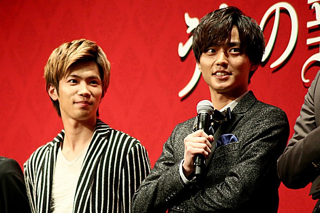 「King ＆ Prince永瀬廉、映画『うち執』完成披露試写会に登壇 「これが初主演作で心から良かった」」1枚目/8