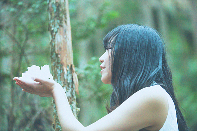 「なみだ藍、初の全国流通シングル『眠れぬ夜のわたしの世界』7月リリース」1枚目/2