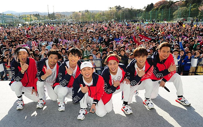 「DA PUMP、フリーライブで「U.S.A.」振り付けを「カズダンス」にアレンジ」1枚目/2