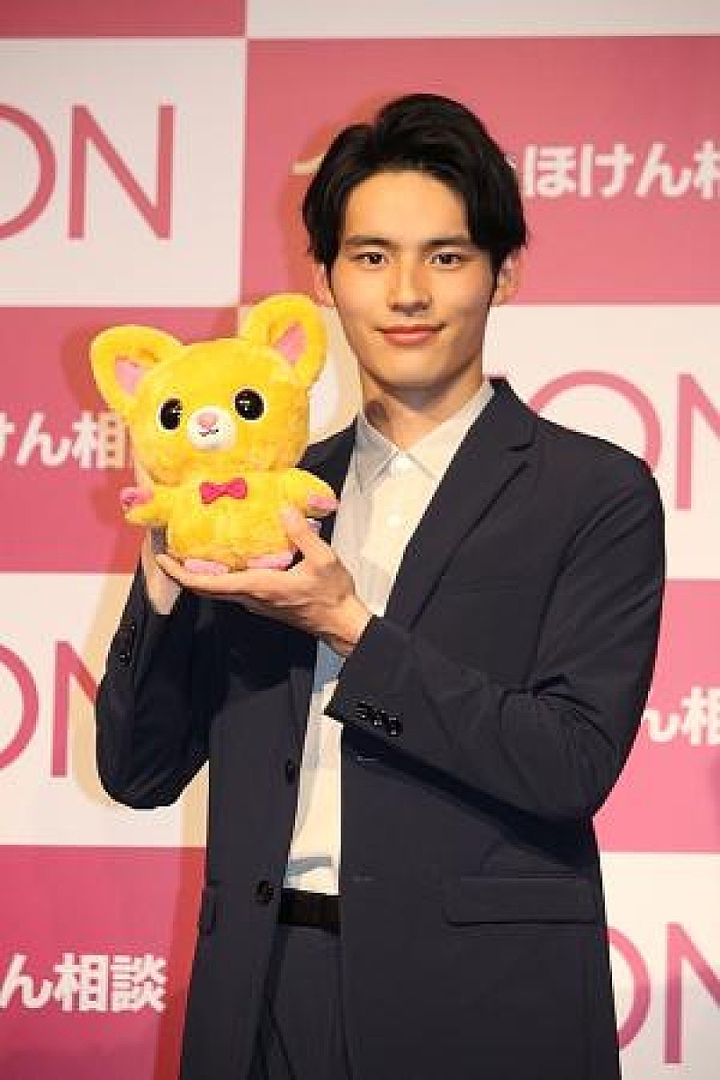 「岡田健史、初ＣＭ発表会に「緊張」　令和のチャレンジは「レベルアップ」」1枚目/1