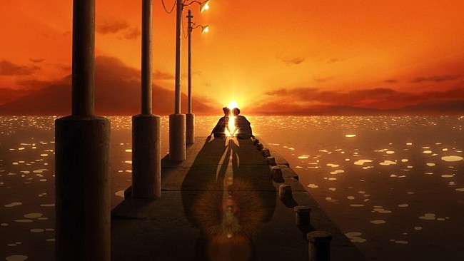 「片寄涼太&amp;川栄李奈のアニメ映画『きみと、波にのれたら』、最高に甘い本編映像が一部解禁」1枚目/1