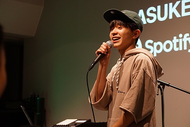 「＜イベントレポート＞16歳のトラックメイカーSASUKEがSpotify社内でライブ＆トーク、驚きの事実を明かす」1枚目/6