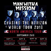 「MAN WITH A MISSION 、5年ぶりの単独北米ツアーが決定」1枚目/1