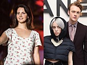「ラナ・デル・レイ、ビリー・アイリッシュ＆兄フィニアスとの3ショットを公開」1枚目/1