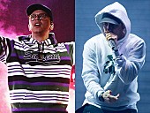 「ロジック＆エミネム、“そっくりさん”が2人を演じるユーモラスな「Homicide」MVを公開」1枚目/1